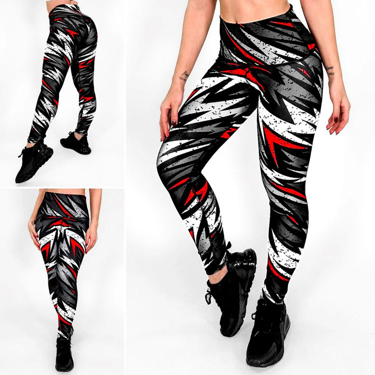 Black Thunder Leggings - Anti-Cellulite & Fluid-Repellent | Not Just Wear