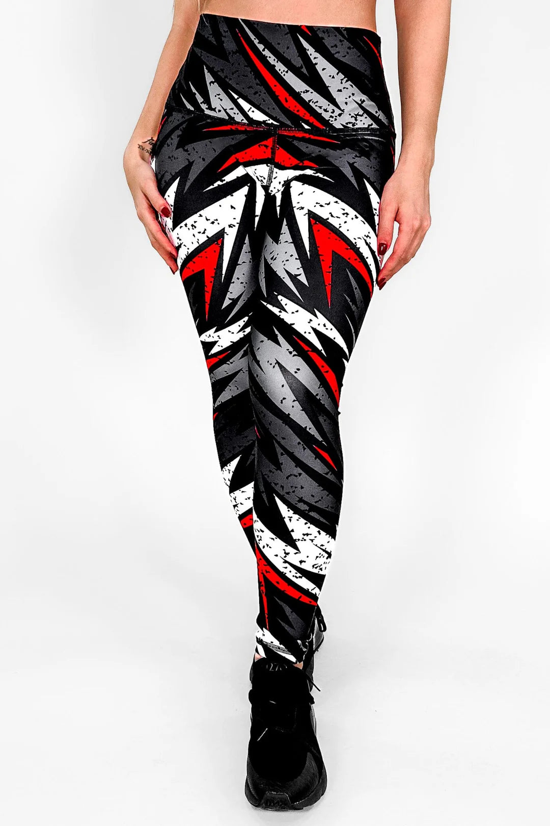 Black Thunder Leggings - Anti-Cellulite & Fluid-Repellent | Not Just Wear