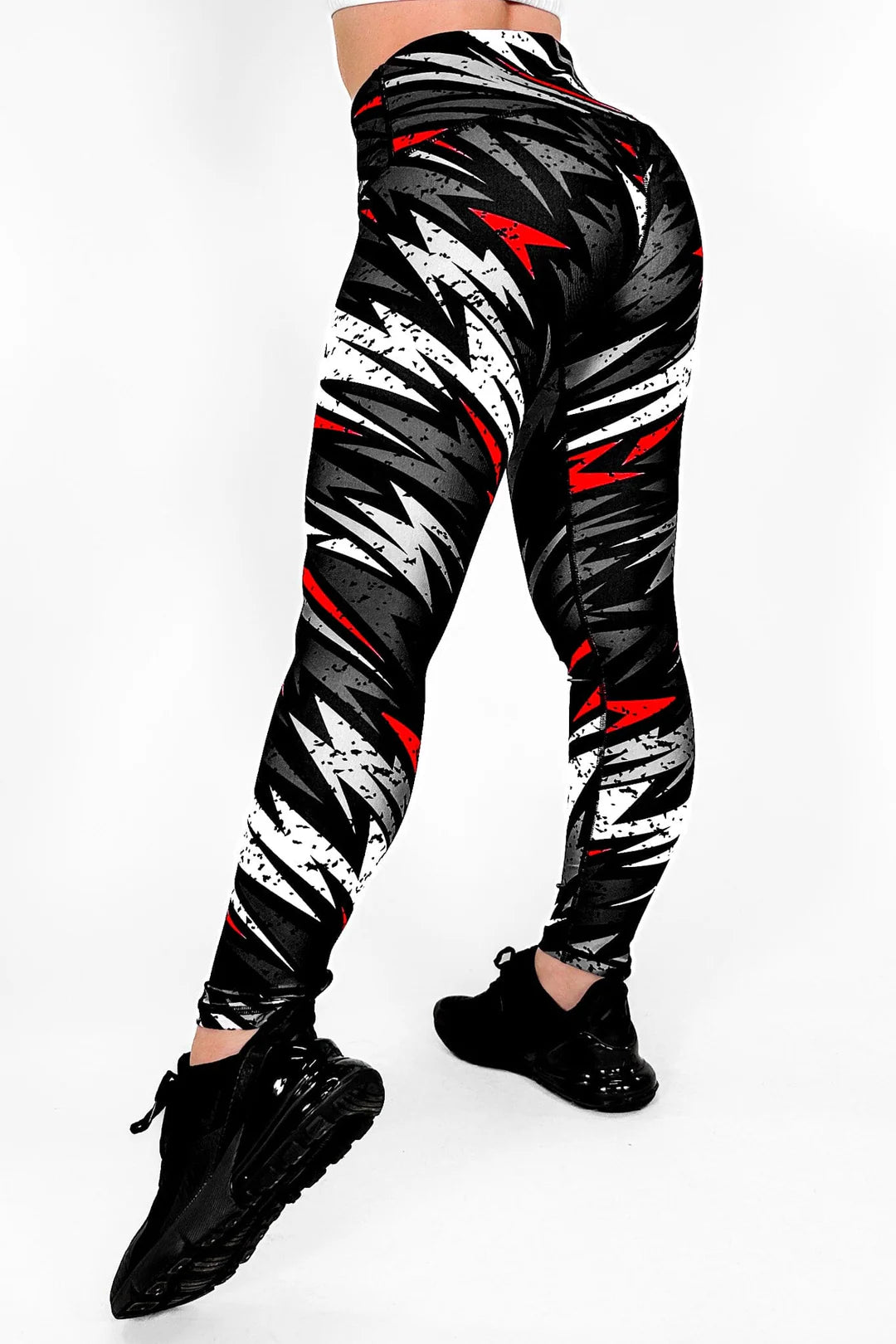 Black Thunder Leggings - Anti-Cellulite & Fluid-Repellent | Not Just Wear