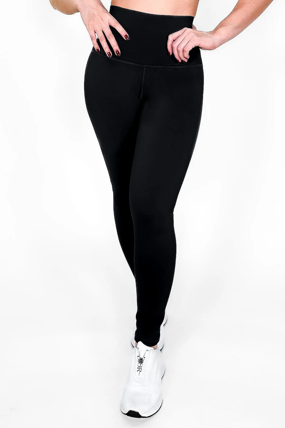 Matte Black Leggings Anti-Cellulite & Shaping | Not Just Wear