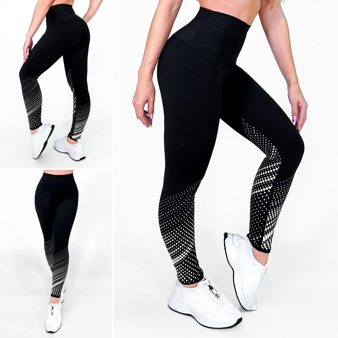 Royal Black Luxe Leggings